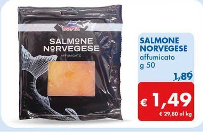 SALMONE NORVEGESE affumicato