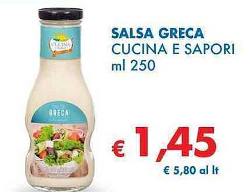 SALSA GRECA CUCINA E SAPORI