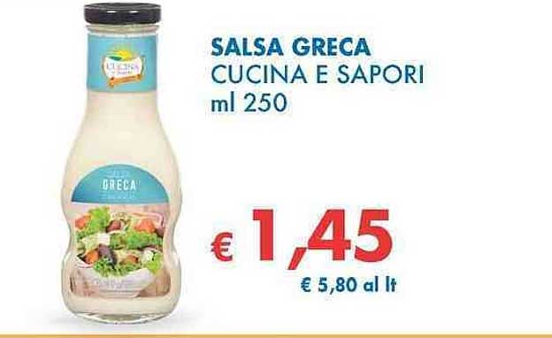 SALSA GRECA CUCINA E SAPORI