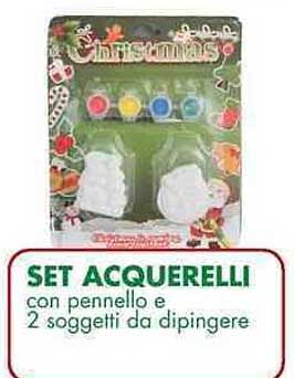 SET ACQUARELLI