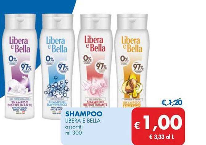 SHAMPOO LIBERA E BELLA assortiti