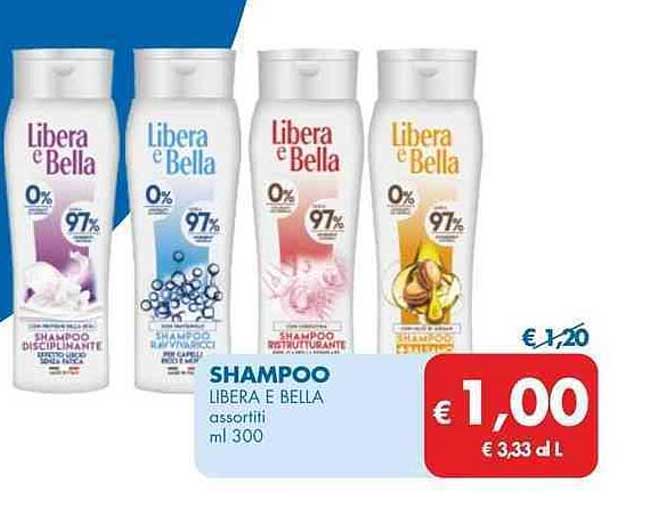 SHAMPOO LIBERA E BELLA assortiti