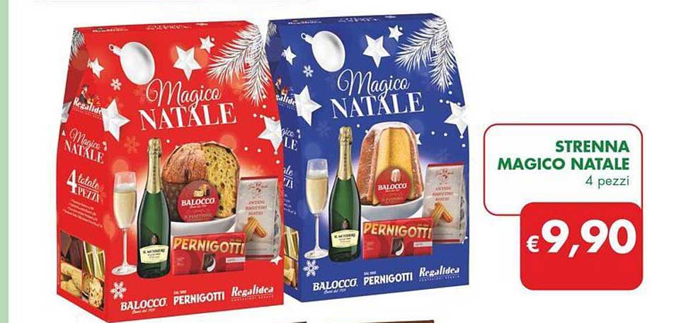 STRANNA MAGICO NATALE 4 pezzi