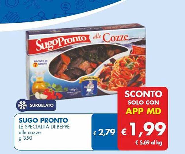 Sugo Pronto alle Cozze