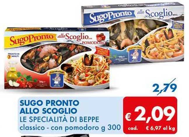 SUGO PRONTO ALLO SCOGLIO