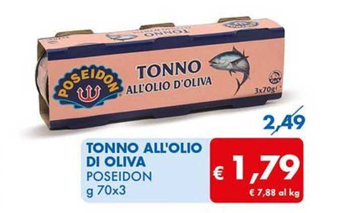 TONNO ALL'OLIO DI OLIVA POSEIDON