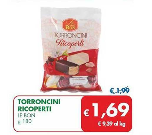 TORRONCINI RICOPERTI