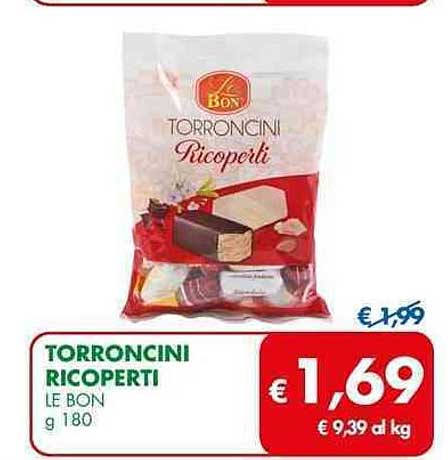 TORRONCINI RICOPERTI