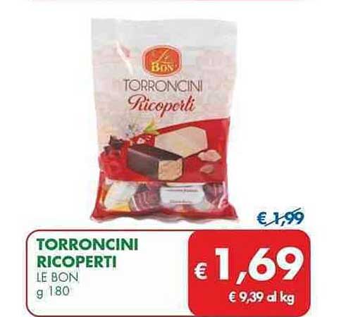 TORRONCINI RICOPERTI