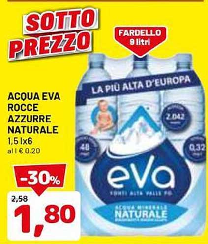 ACQUA EVA ROCCE AZZURRE NATURALE