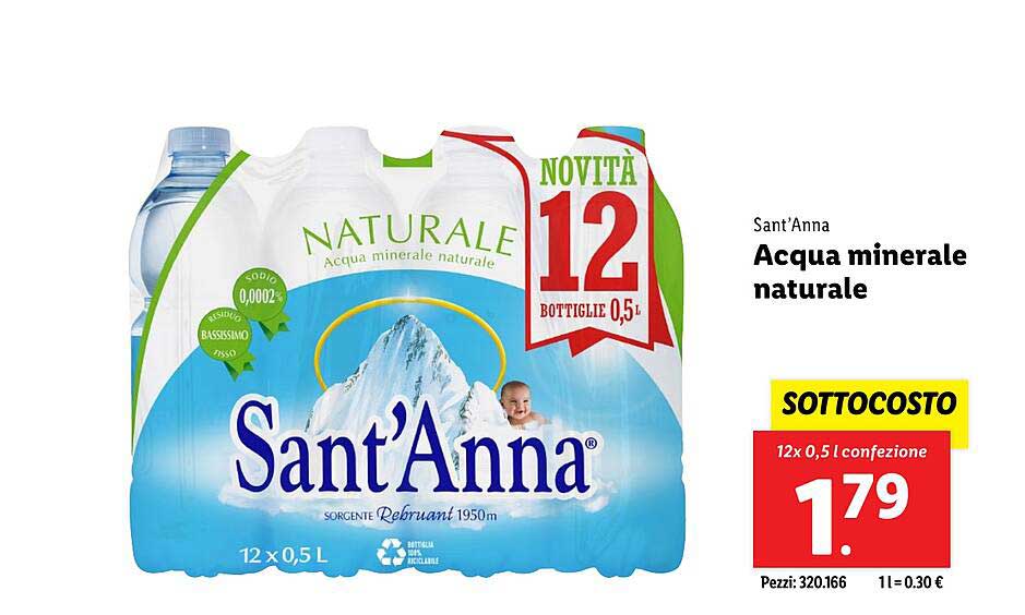 Acqua minerale naturale