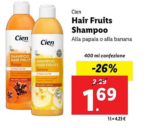 Cien Hair Fruits Shampoo