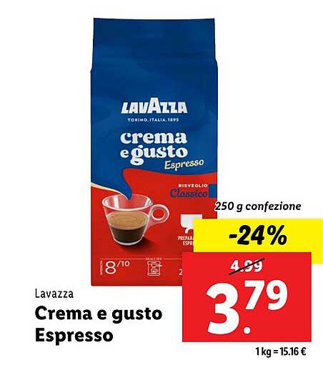 Crema e gusto Espresso