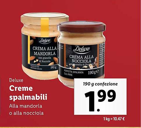 Creme spalmabili