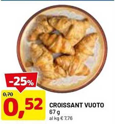 CROISSANT VUOTO