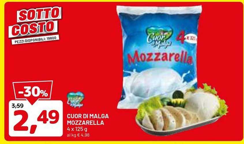 CUOR DI MALGA MOZZARELLA