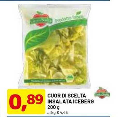 CUOR DI SCELTA INSALATA ICEBERG