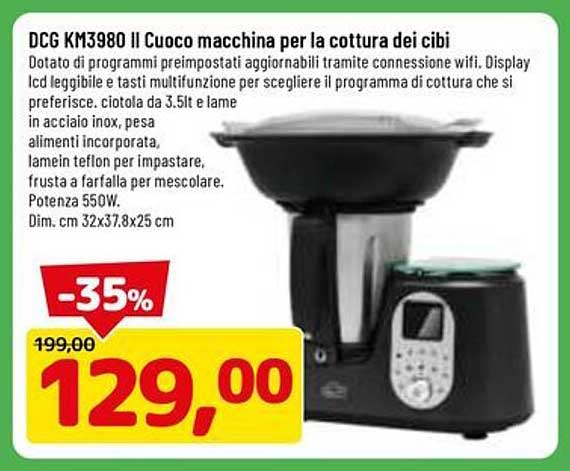 DCG KM3980 Il Cuoco macchina per la cottura dei cibi