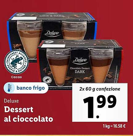 Deluxe Dessert al cioccolato