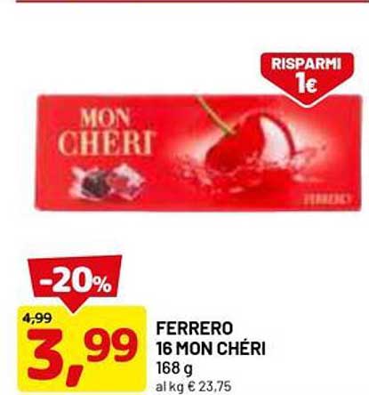 FERRERO 16 MON CHÉRI