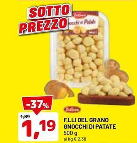 F.LLI DEL GRANO GNOCCHI DI PATATE