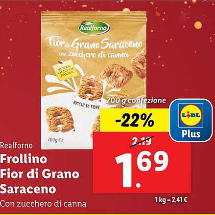 Frollino Fior di Grano Saraceno