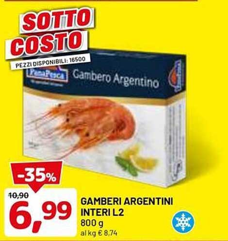 GAMBERI ARGENTINI INTERI L2