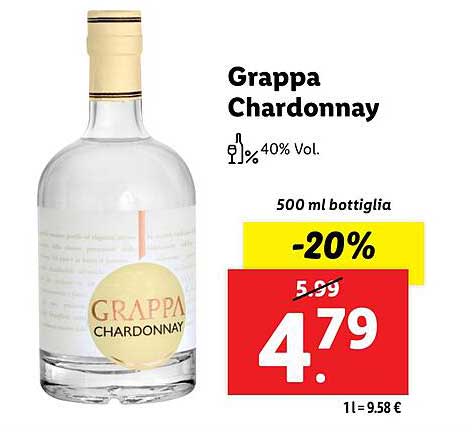 Grappa Chardonnay