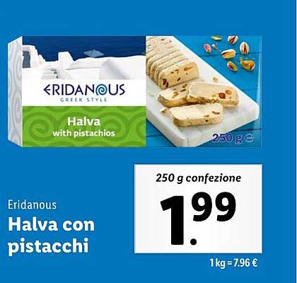 Halva con pistacchi