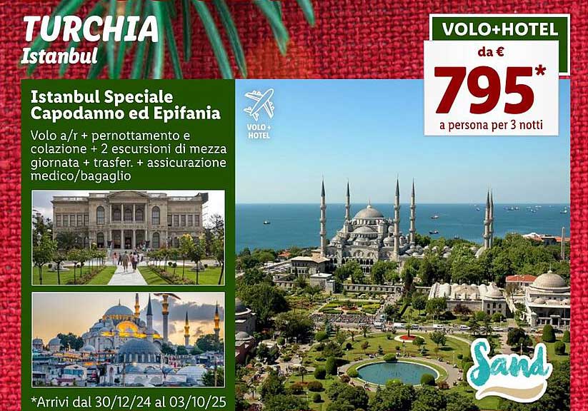 Istanbul Speciale Capodanno ed Epifania