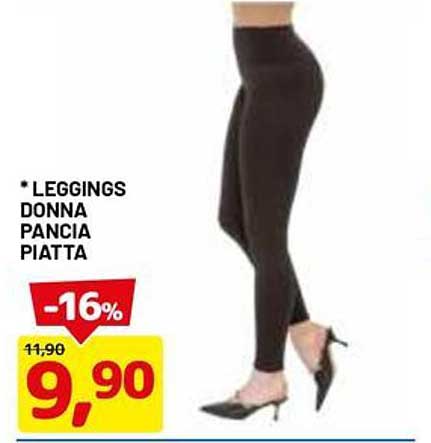 LEGGINGS DONNA PANCA PIATTA