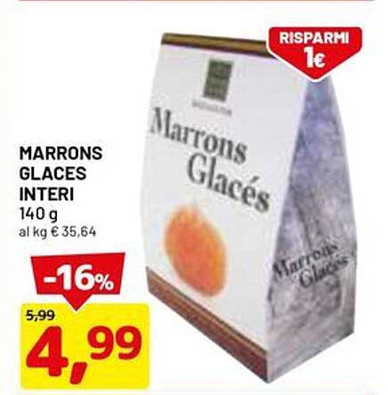 MARRONS GLACÉS INTERI