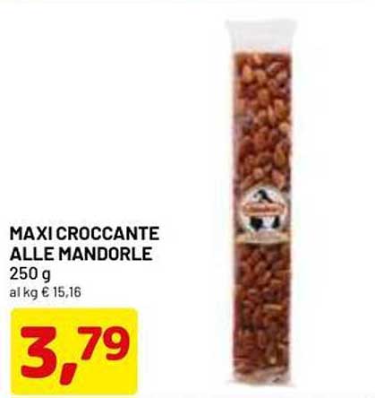 MAXI CROCCANTE ALLE MANDORLE