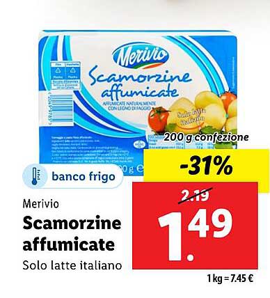 Merivio Scamorze affumicate