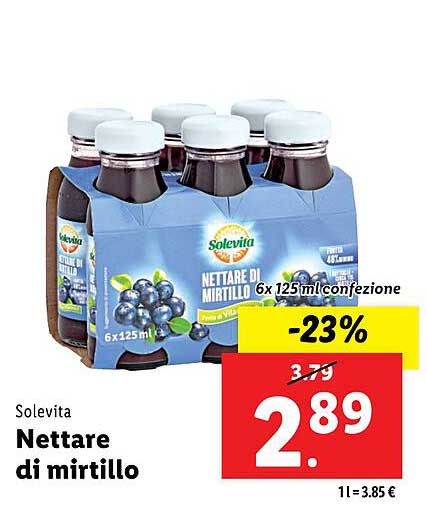 Nettare di mirtillo