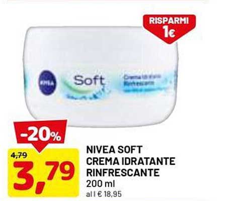 NIVEA SOFT CREMA IDRATANTE RINFRESCANTE