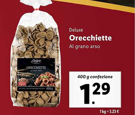 Orecchiette Al grano arso