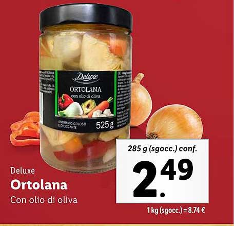 Ortulana con olio di oliva