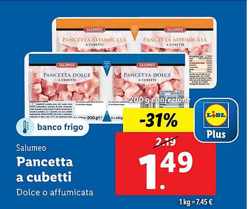 Pancetta a cubetti