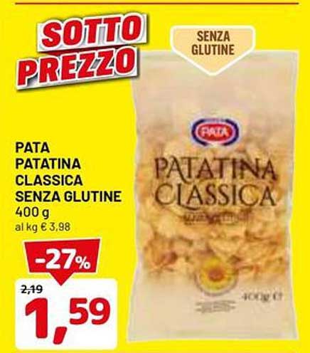 PATA PATATINA CLASSICA SENZA GLUTINE