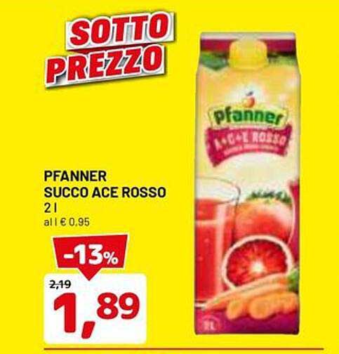 PFANNER SUCCO ACE ROSSO