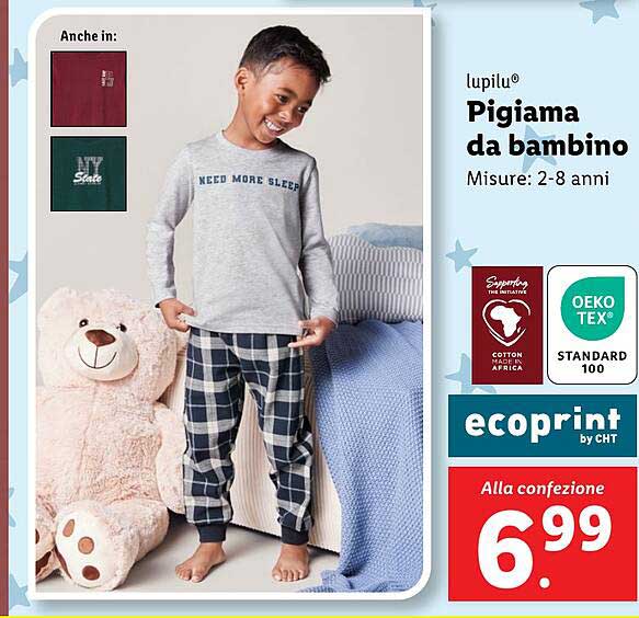 Pigiama da bambino