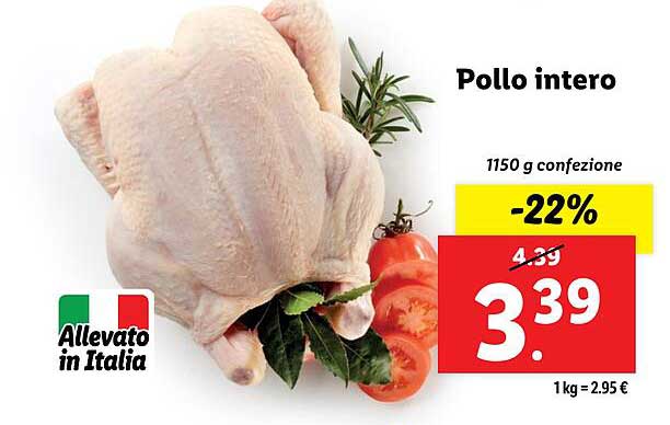 Pollo intero