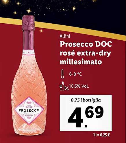 Prosecco DOC rosé extra-dry millesimato