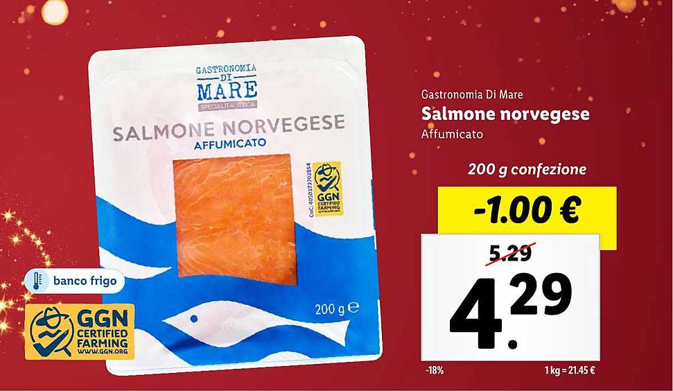 Salomone norvegese Affumicato