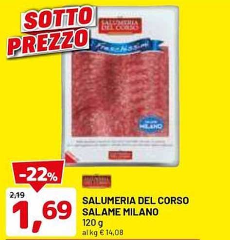 SALUMERIA DEL CORSO SALAME MILANO