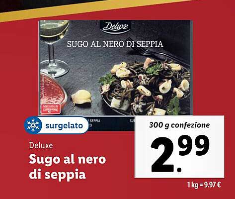 Sugo al nero di seppia