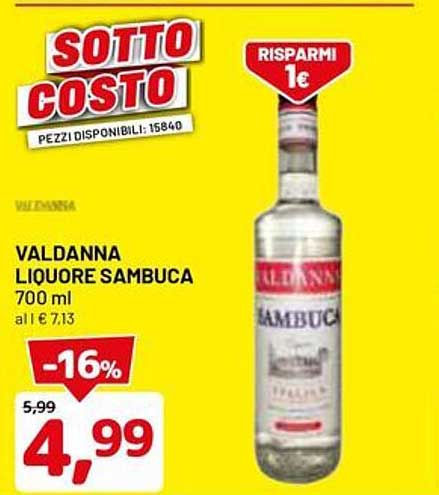 VALDANNA LIQUORE SAMBUCA