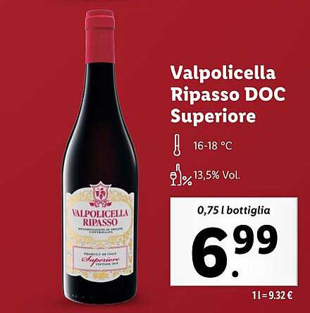 Valpolicella Ripasso DOC Superiore