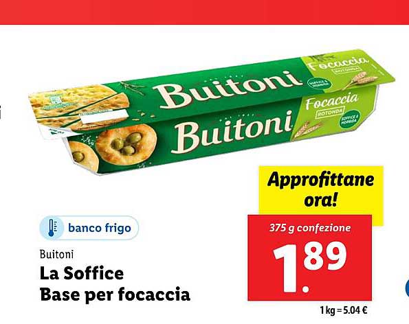 Buitoni La Soffice Base per focaccia